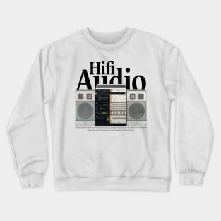 Hifi - Audio Crewneck Sweatshirt